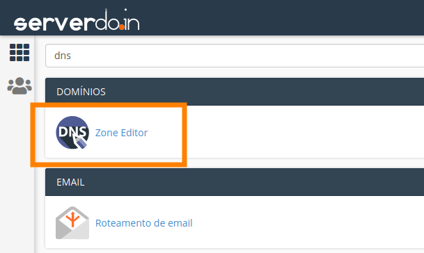 Editor de DNS