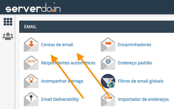 No seu cPanel, dentro da opção Contas de Email você consegue identificar quais contas mais usam seu limite de espaço em disco.